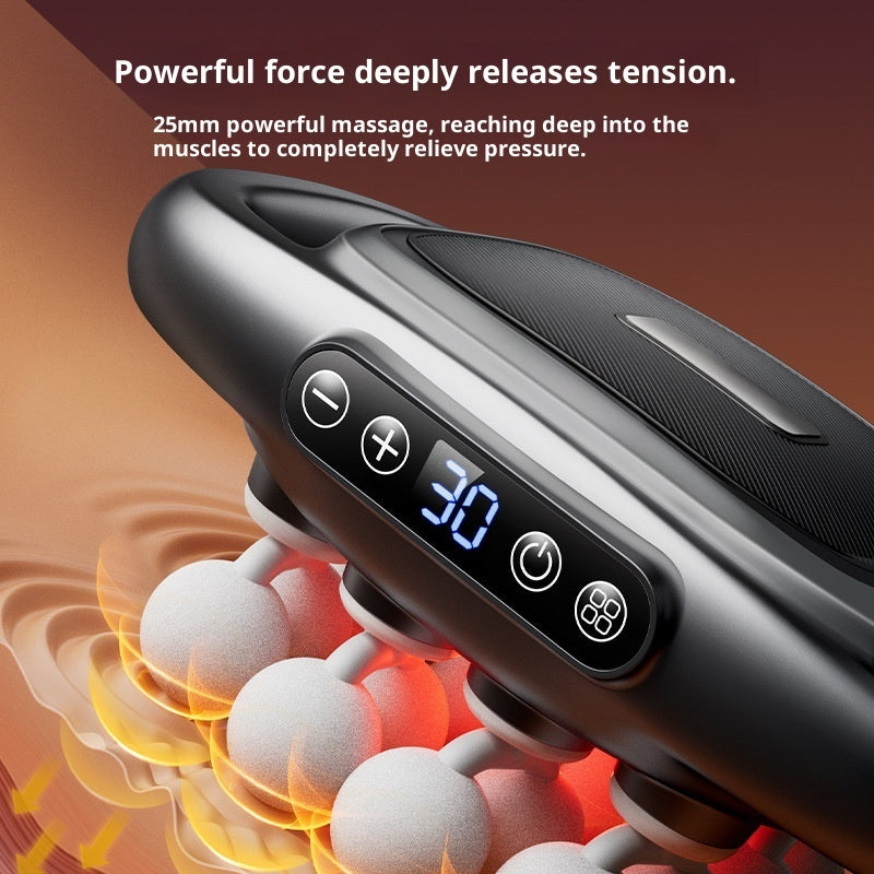 Deep Tissue Massage Gun 16 Heads – Electric Muscle Massager for Full Body Recovery
