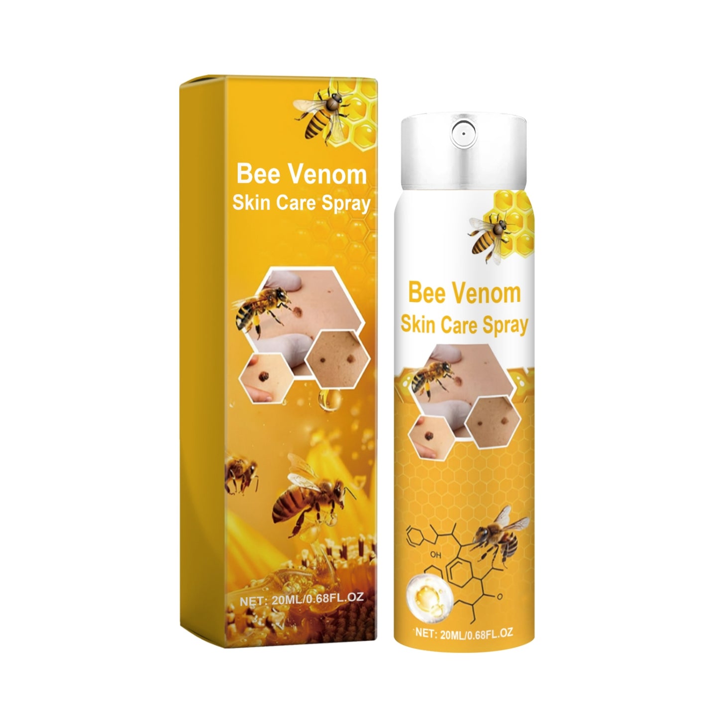 WartAway Pro™ Wart Care & Skin Renewal Spray – Natural Tea Tree & Bee Venom Formula