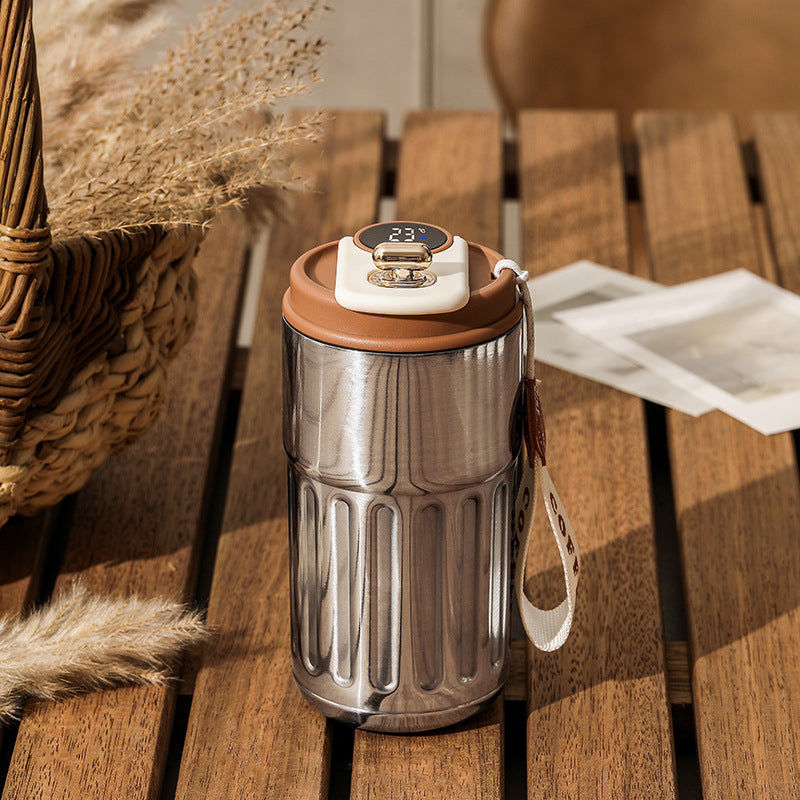 Thermos Digital LED 450ml – Bouteille Isotherme Intelligente