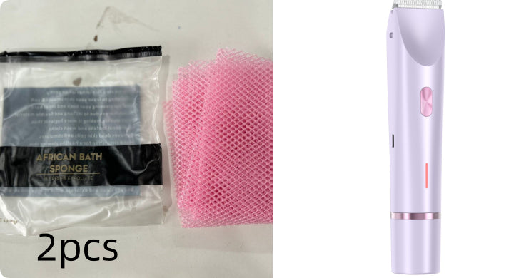 SilkTrim Pro 2-en-1 – Tondeuse Électrique Femme Intime & Corps Ultra Douce Étanche