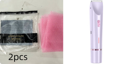 SilkTrim Pro 2-en-1 – Tondeuse Électrique Femme Intime & Corps Ultra Douce Étanche
