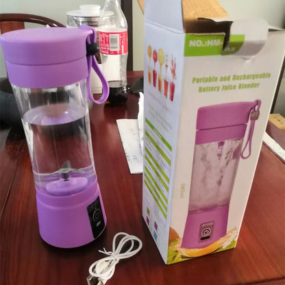 BlendGo™ – Blender Portable USB Rechargeable 6 Lames pour Smoothies Frais Partout
