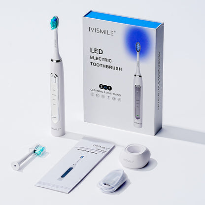 UltraWhite Sonic Blue Light Electric Toothbrush – Rechargeable Whitening Brush