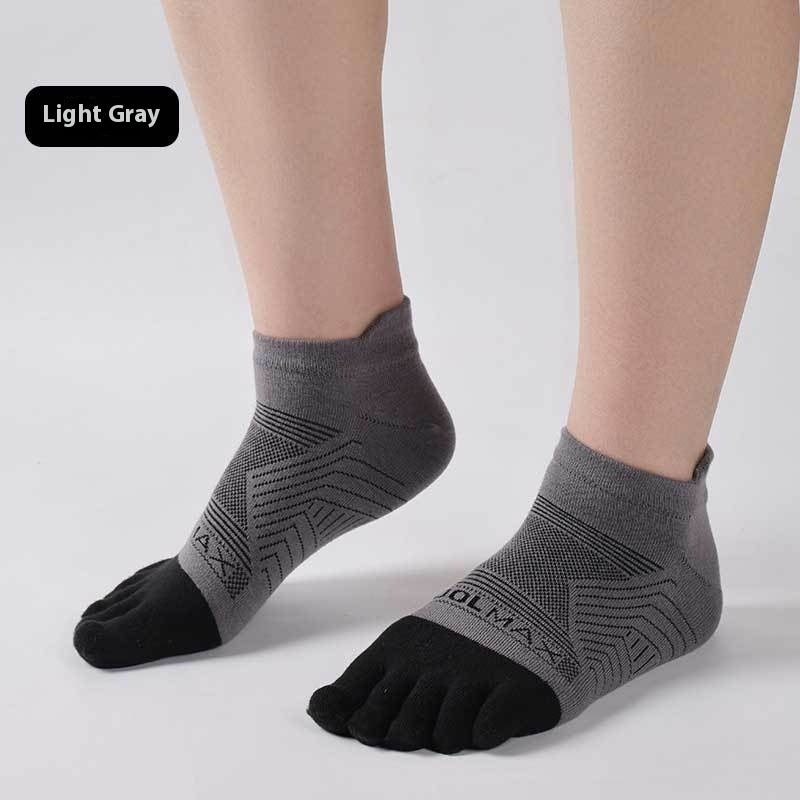 CoolMax Marathon Running Toe Socks – Homme – Anti-Transpiration & Séchage Rapide