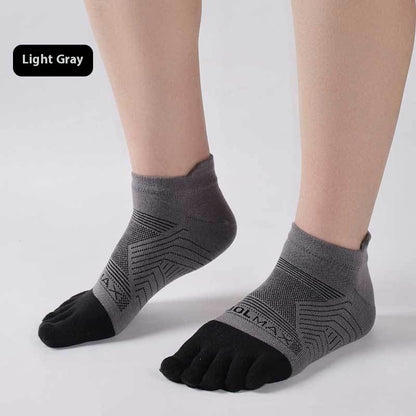 CoolMax Marathon Running Toe Socks – Homme – Anti-Transpiration & Séchage Rapide