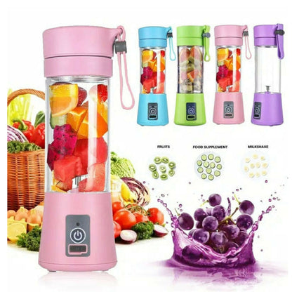 BlendGo™ – Blender Portable USB Rechargeable 6 Lames pour Smoothies Frais Partout