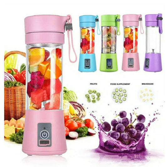 BlendGo™ – Blender Portable USB Rechargeable 6 Lames pour Smoothies Frais Partout