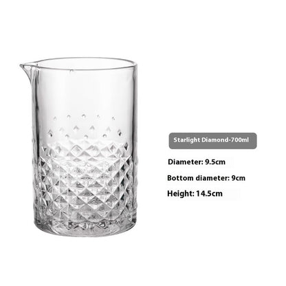 Thickening Crystal Cocktail Blender Bottle Utensils