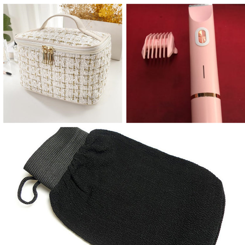 SilkTrim Pro 2-en-1 – Tondeuse Électrique Femme Intime & Corps Ultra Douce Étanche