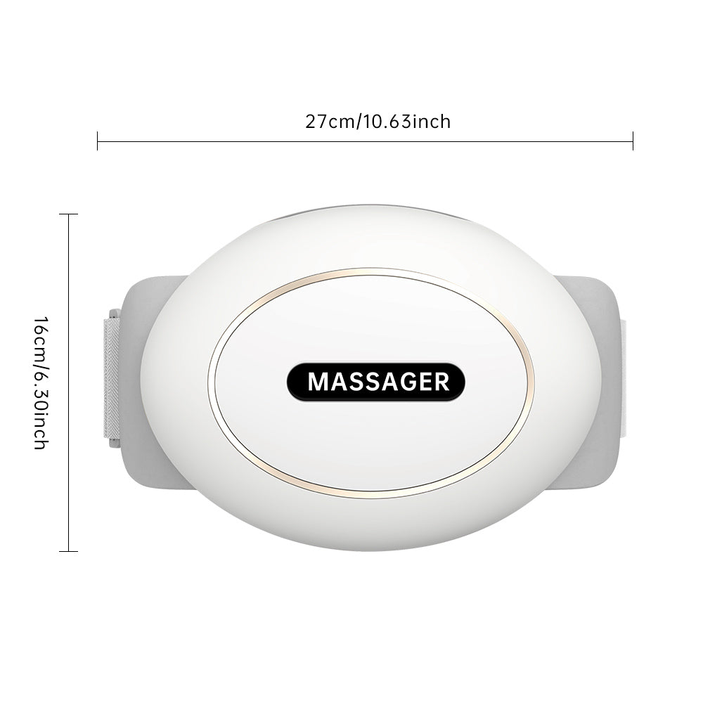 Masseur Abdominal Chauffant Sans Fil 360° – Anti-Douleur & Relaxation Profonde