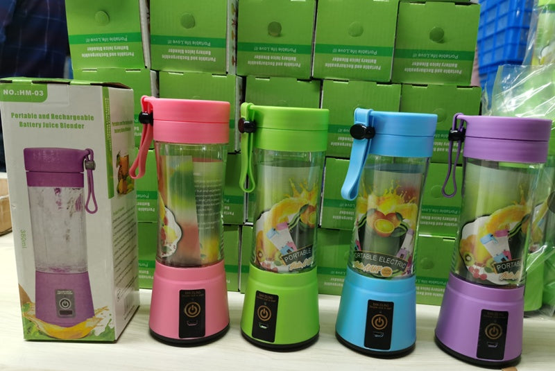 BlendGo™ – Blender Portable USB Rechargeable 6 Lames pour Smoothies Frais Partout