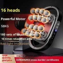 Deep Tissue Massage Gun 16 Heads – Electric Muscle Massager for Full Body Recovery