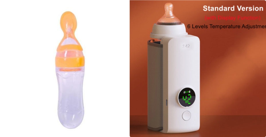 Chauffe-Biberon Portable USB Sans Fil 42°C – Sac Chauffant Isotherme Universel pour Bébé (Rechargeable).