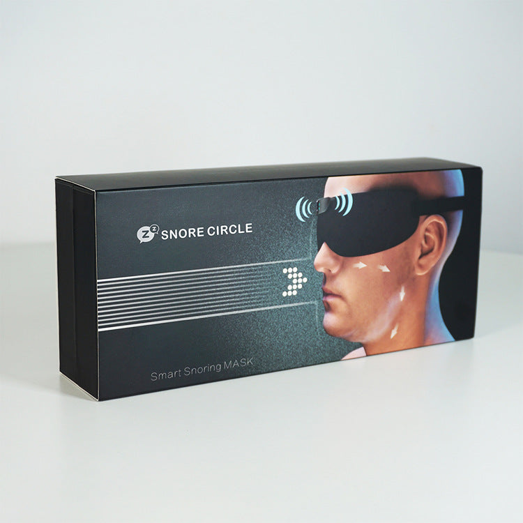 CloudSleep™ Smart Anti-Snore Ring & Blackout Eye Mask – Portable Sleep & Snoring Solution